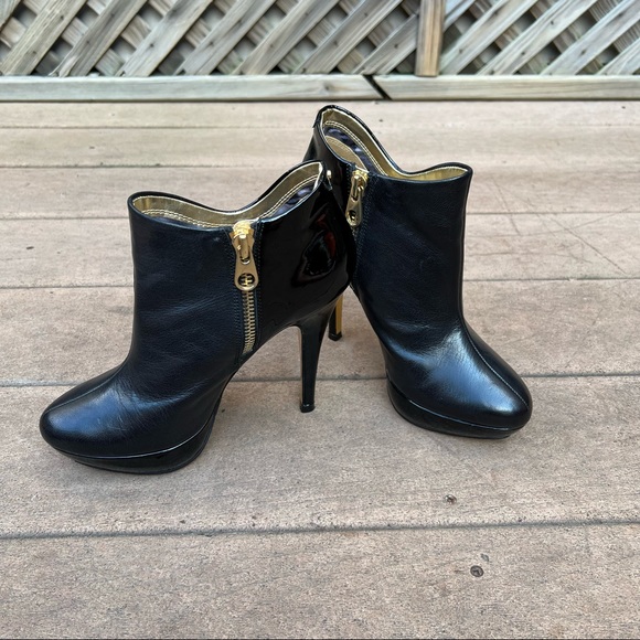 Ted Baker Shoes - TED BAKER Platform Ankle Leather Boots